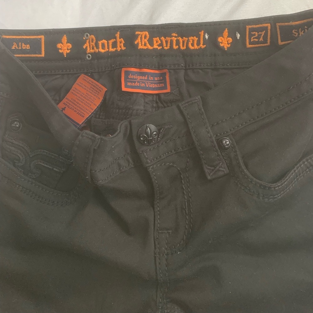 Rock Revival Dark Denim Jeans slim fit